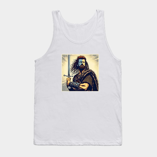 Braveheart 1995 Fan art Tank Top by nerd.collect